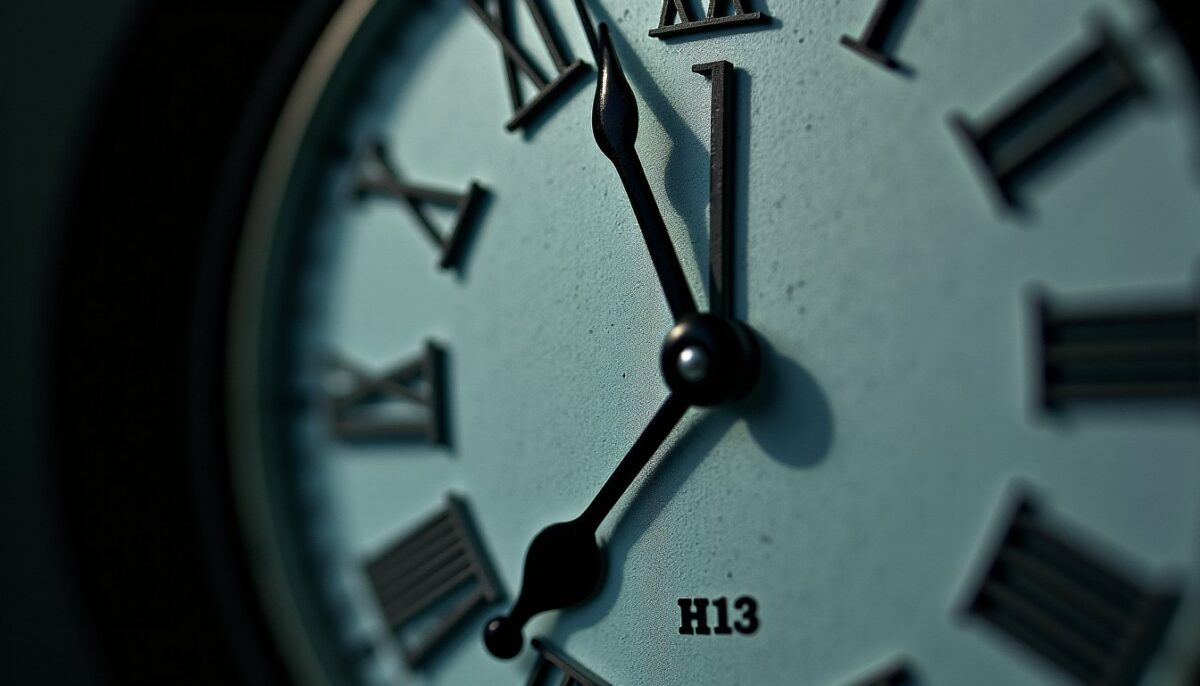 H13 : Décryptez le message secret derrière cette heure miroir