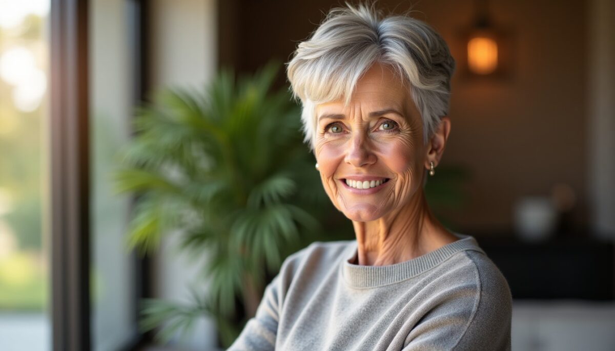 Quelle teinte de cheveux choisir à 70 ans pour sublimer une coupe courte ?